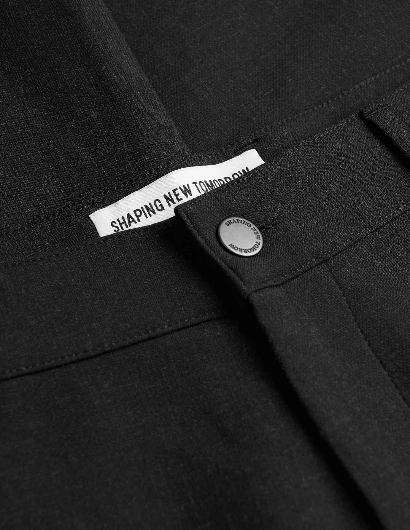 Heavy Edition Pants Slim Black Melange 2.0